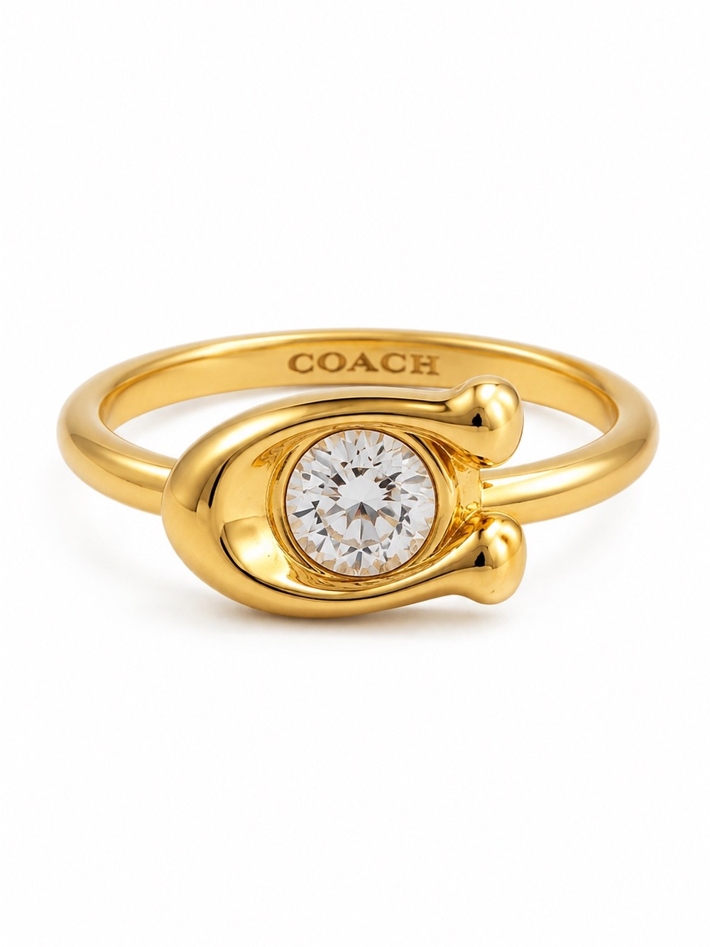 Coach Signature Ring. Size 6